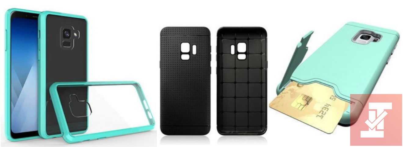Galaxy S9 and Galaxy S9+ Cases Listed Online