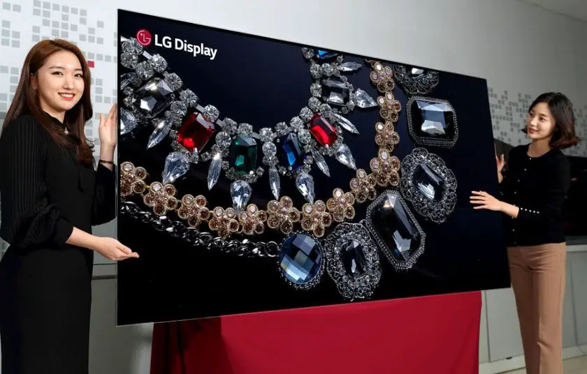 LG to introduce 88-inch 8K OLED Display