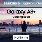 Samsung Galaxy A8+ Amazon India