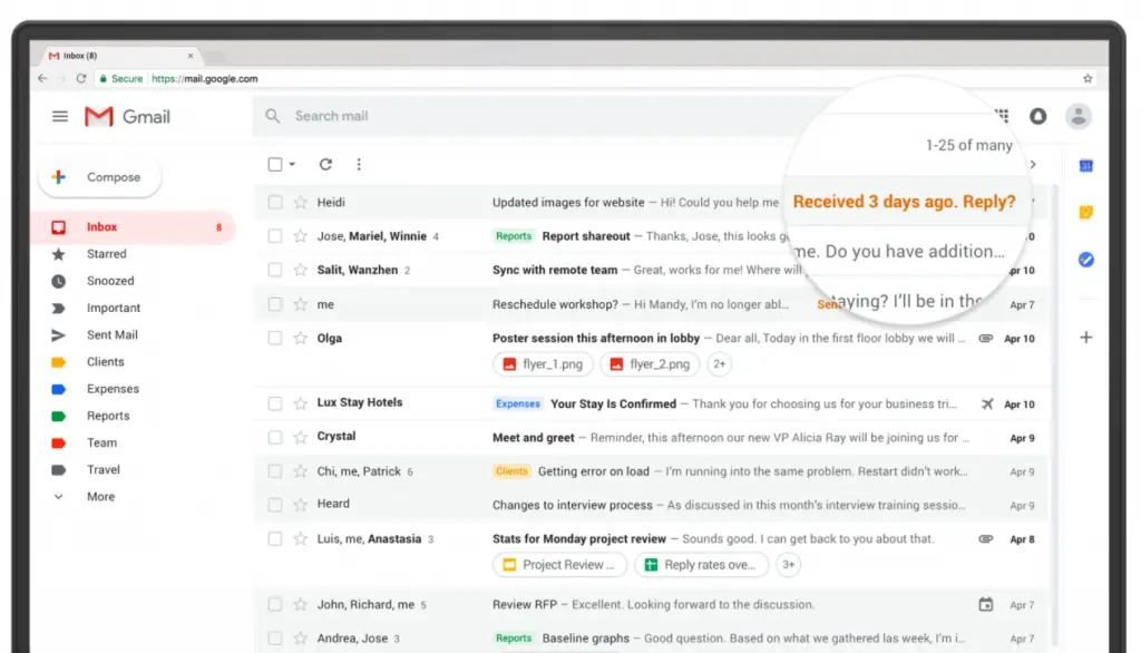 New Gmail Design