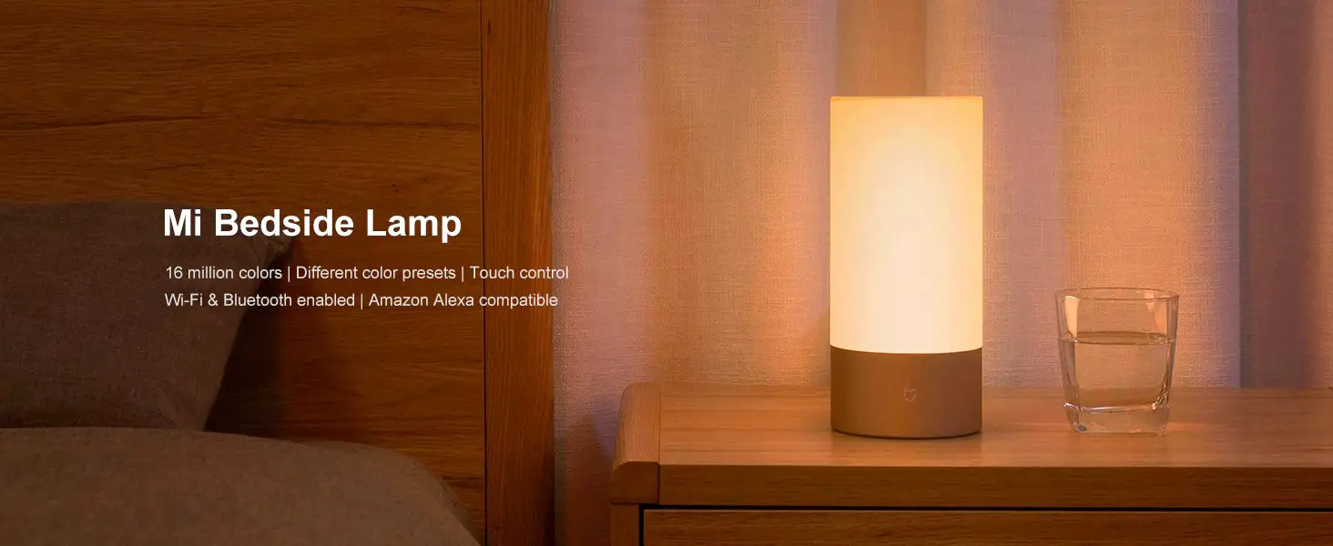 Xiaomi smart home products - Mi Bedlight lamp, Mi smart plug and Mi LED light buld