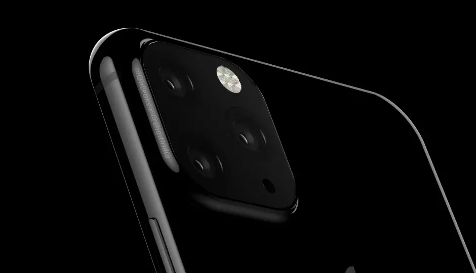Render for iPhone 2019 appears with triple-camera with ToF sensor