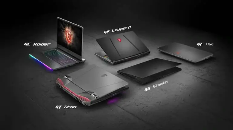 MSI Gaming series laptops