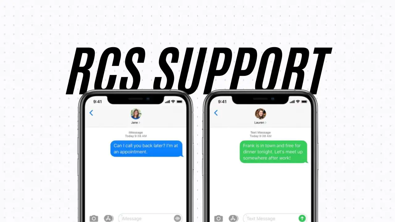 Apple RCS Feature for iPhone