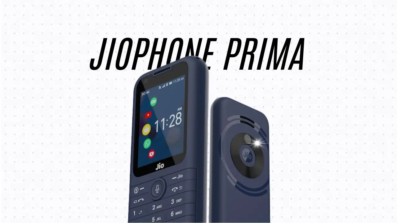 JIOPHONE PRIMA 4G