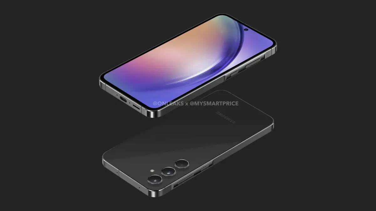 Samsung Galaxy A55 Leaked Through 5K Renders