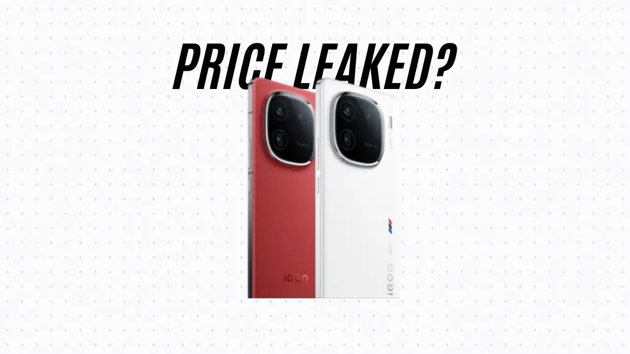 iQOO 12 Price Leaked by Amazon