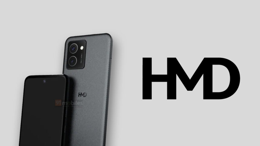 HMD new logo and phone