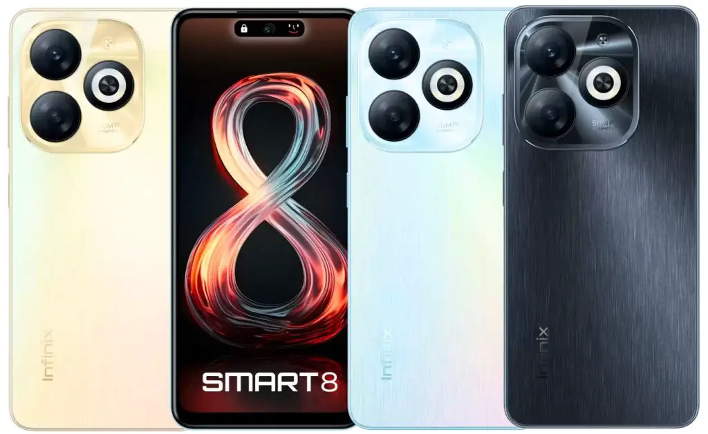 Infinix Smart 8 in different color variants
