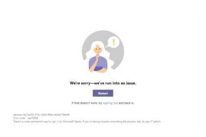 Microsoft Teams Resolves Short Service Interruption