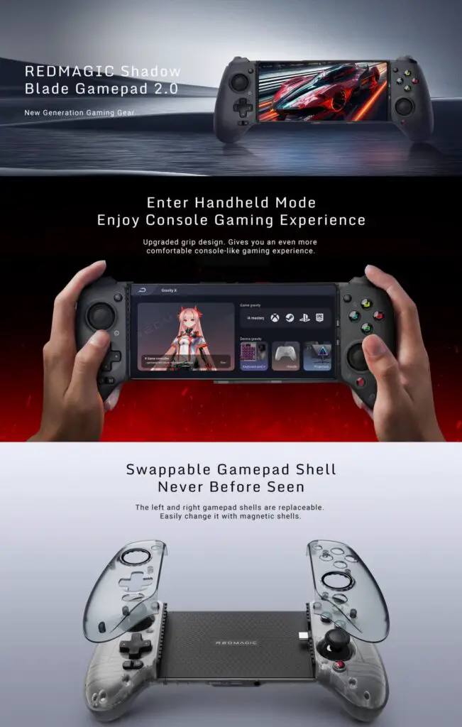 Red Magic Shadow Blade 2 Gamepad launched globally
