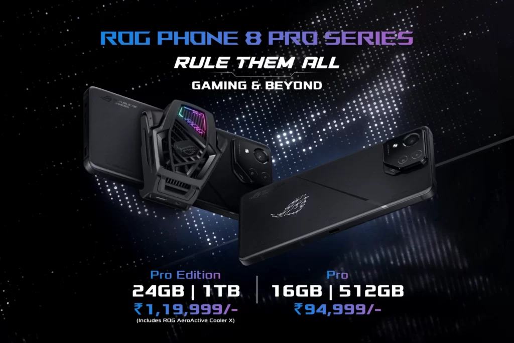Asus ROG Phone 8 Pro Series Price in India