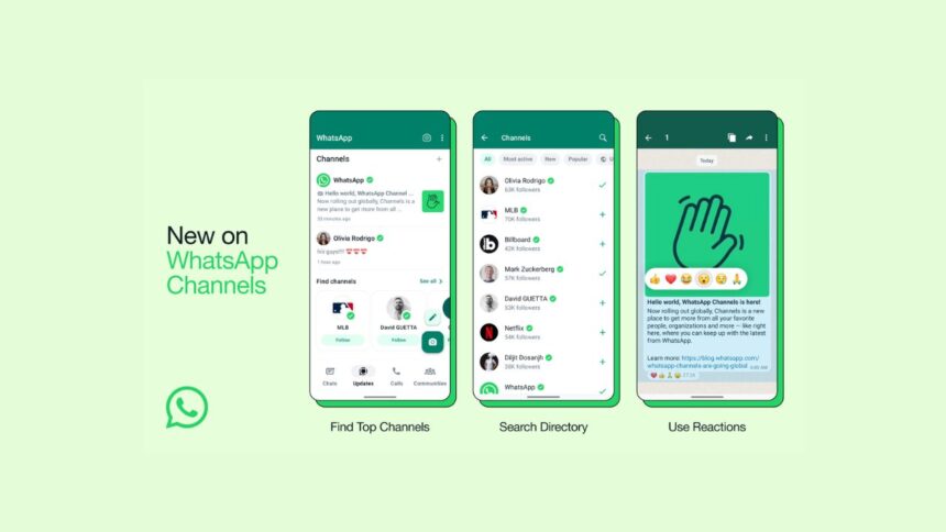 WhatsApp updates include improvements to Channels, voice notes, polls, and more