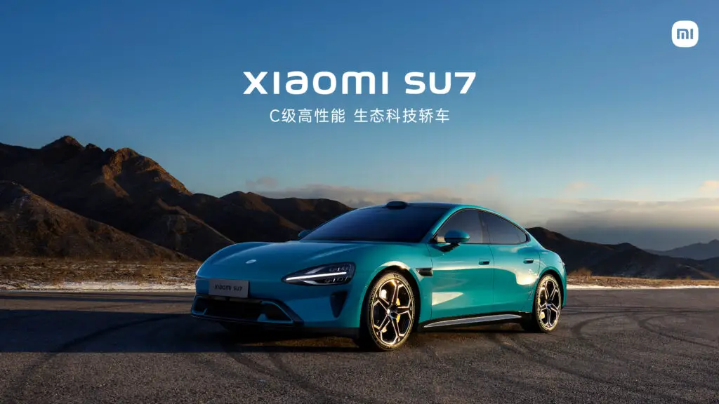 Xiaomi SU7 Electric Car