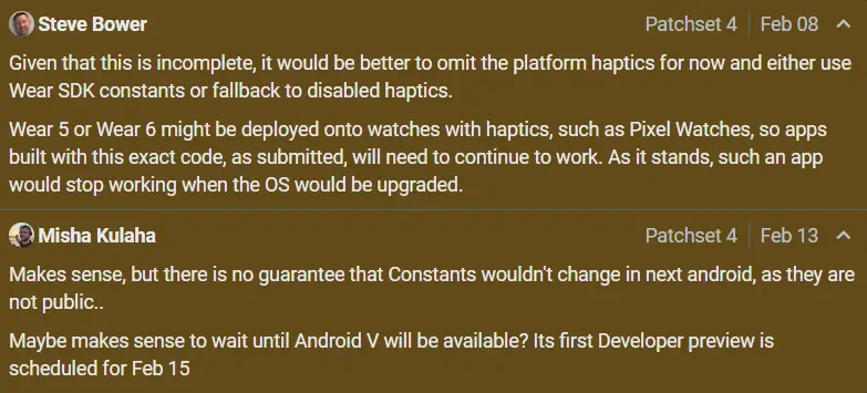 Google Executive's Comment on Android 15 Preview Release