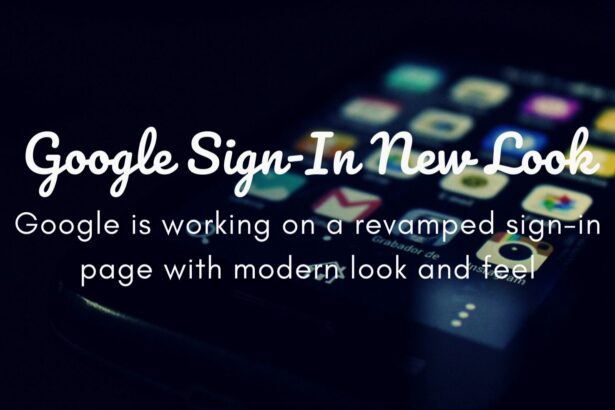 Google sign-in page hints at upcoming redesign