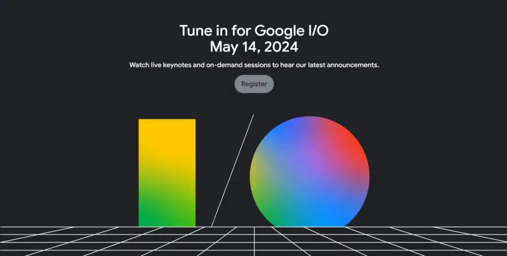 Google I/O 2024 event