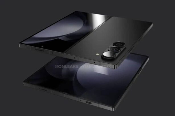 Samsung Galaxy Z Fold 6 image purports new camera
