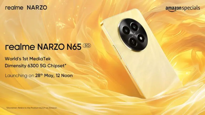 realme NARZO N65 5G Launching in India