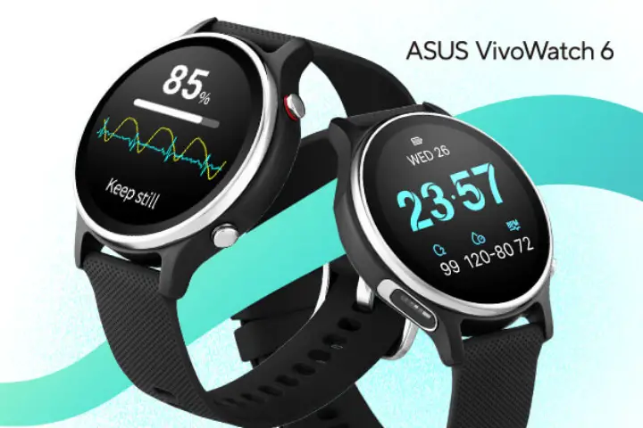 ASUS VivoWatch 6 Revealed: Innovative Smartwatch with Fingertip Health Tracking Features