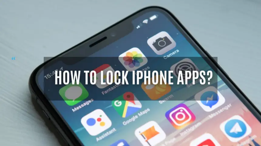 How To Lock iPhone Apps with Face ID in iOS 18?