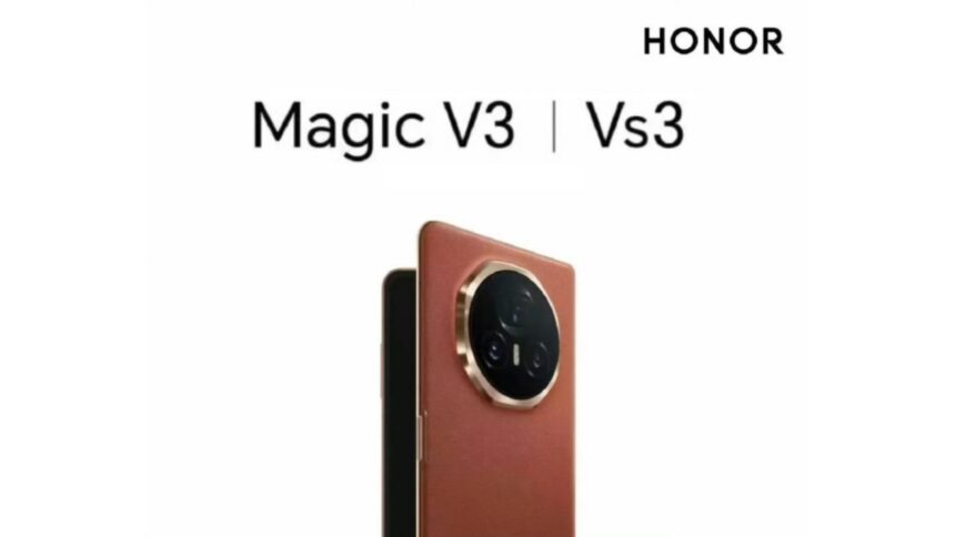 Honor Magic V3 and Magic Vs3 leaked photos Surfaces Online