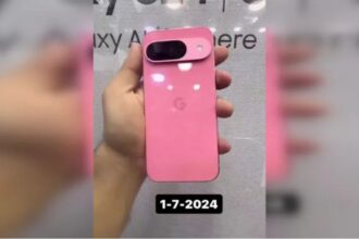 Pixel 9 Looks Gorgeous in the Leaked Hands-on Video With its Pink Paint Job.