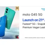 Moto g45 5G with Snapdragon 6s Gen 3 and 120Hz display set for India launch