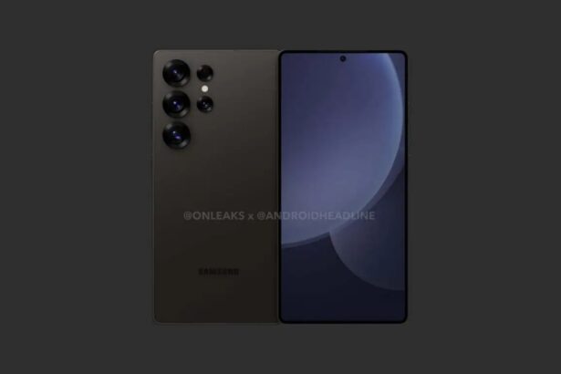 Samsung Galaxy S25 Ultra renders surface with flat design and advanced camera features