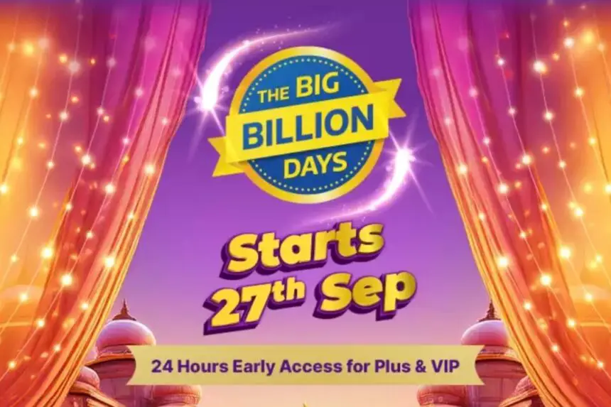 Flipkart Big Billion Days 2024: Massive discounts and exclusive offers from September 27