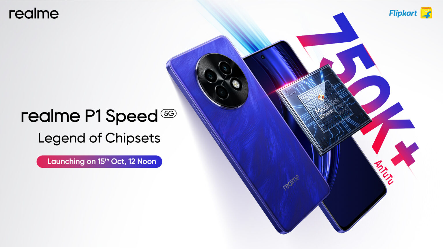 Realme P1 Speed 5G launching in India: unmatched performance with Dimensity 7300