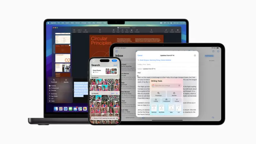 Apple Intelligence now available on iPhone, iPad, and Mac with iOS 18.1, iPadOS 18.1, and macOS Sequoia 15.1