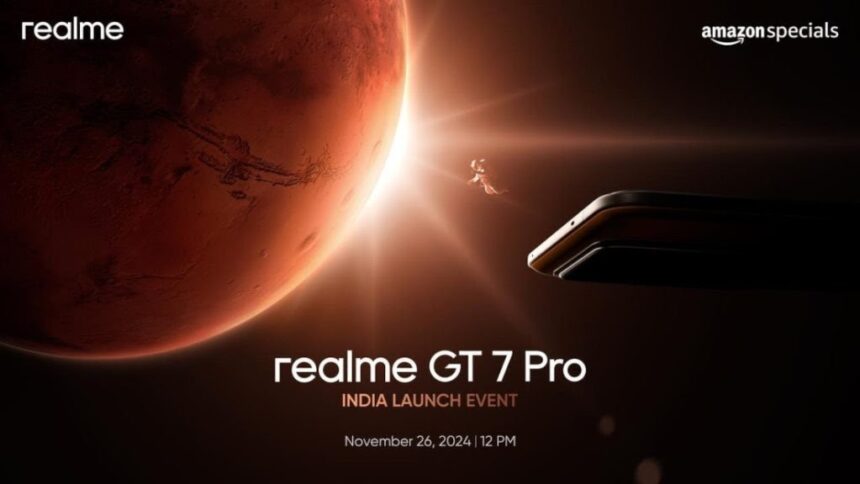 Realme GT 7 Pro India launch set for November 26 following global launch confirmed for November 18