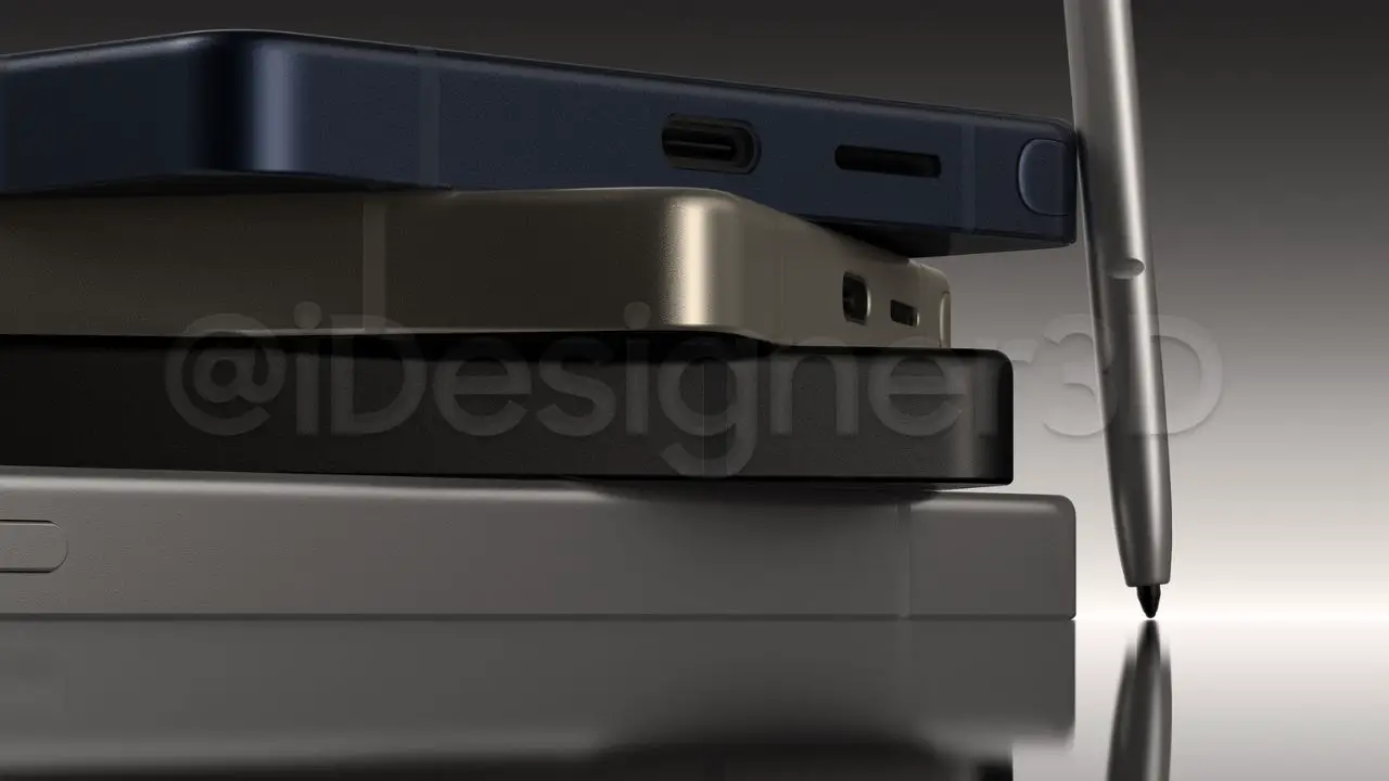 Samsung Galaxy S25 Ultra Leaked Renders