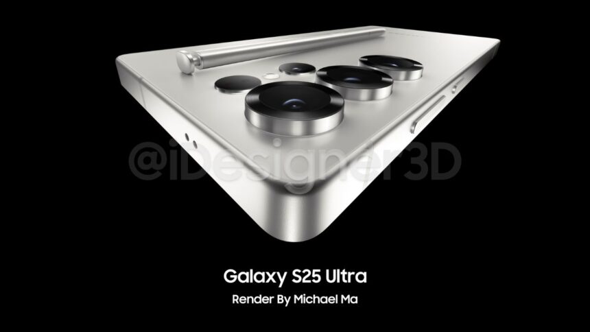 Samsung S25 Ultra Leaked Renders