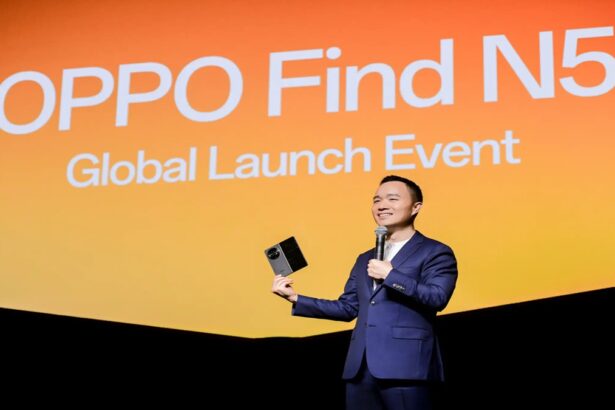 Oppo Find N5 — The World's Thinnest Foldable Smartphone