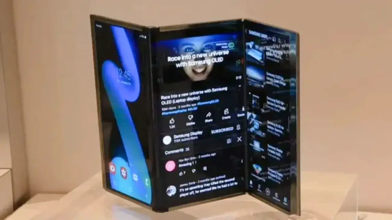 Samsung Tri Fold Phone