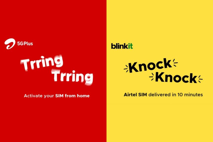 Airtel partners Blinkit to launch 10-minute SIM card delivery in 16 cities