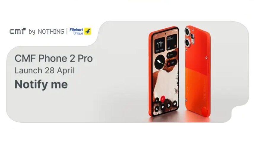 CMF Phone 2 Pro design teased with dual-elevated back and modular accessories