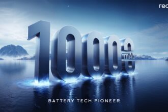 realme 10000mAh concept phone unveiled