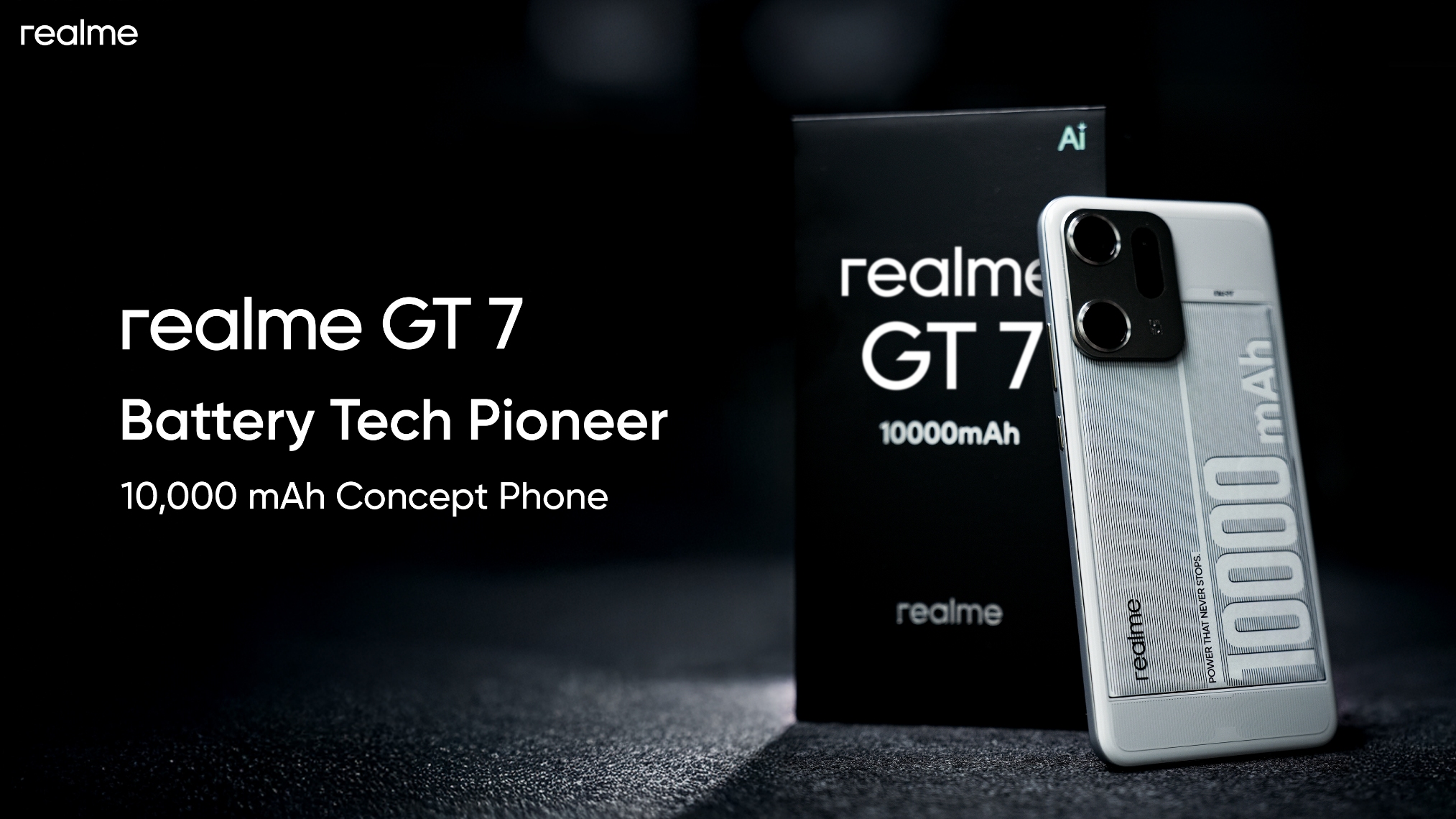 realme 10000mAh battery smartphone concept unveiled