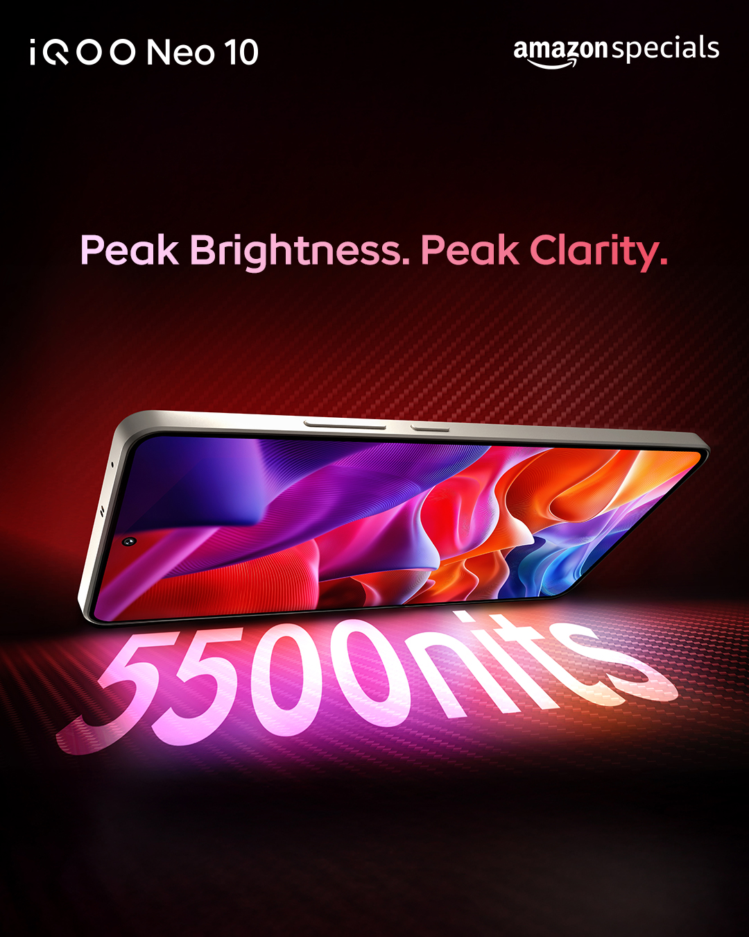 iQOO Neo 10 launched in India with Snapdragon 8s Gen 4, 144Hz AMOLED display, and 7000mAh battery