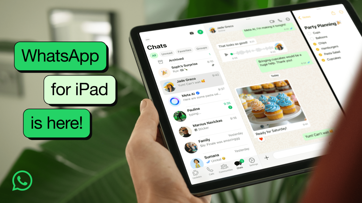 WhatsApp for iPad now available on the Apple App Store