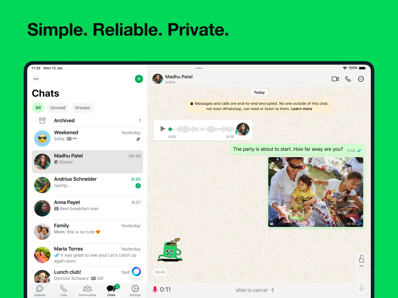 WhatsApp for iPad now available on the Apple App Store