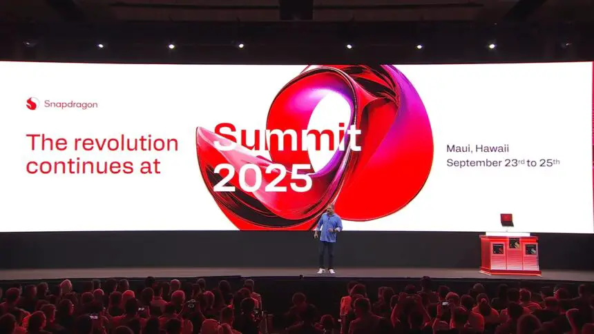 Snapdragon Summit 2025 confirmed for September 23–25, next-gen chipsets incoming