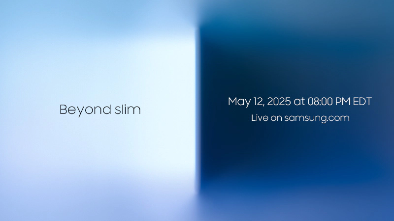 Samsung Galaxy S25 Edge global launch date confirmed for May 13