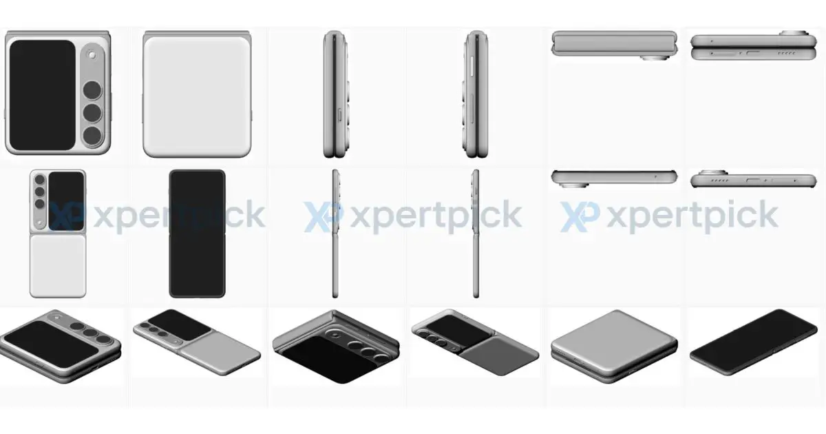 New OPPO Find N5 Flip first look surfaces in patent filing