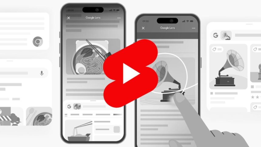 Google Lens Integration for YouTube Shorts