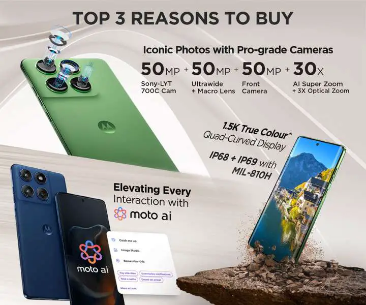 Motorola Edge 60 India launch date confirmed for June 10