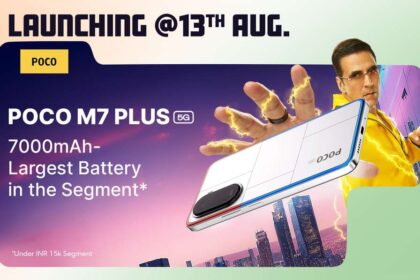 POCO M7 Plus 5G India launch date confirmed for August 13